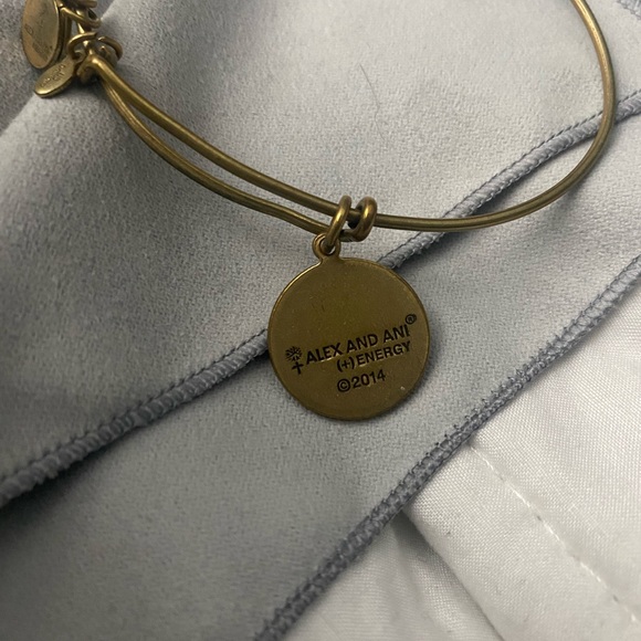 Alex and Ani Women’s Gold Sister Charm Bracelet - Picture 5 of 7